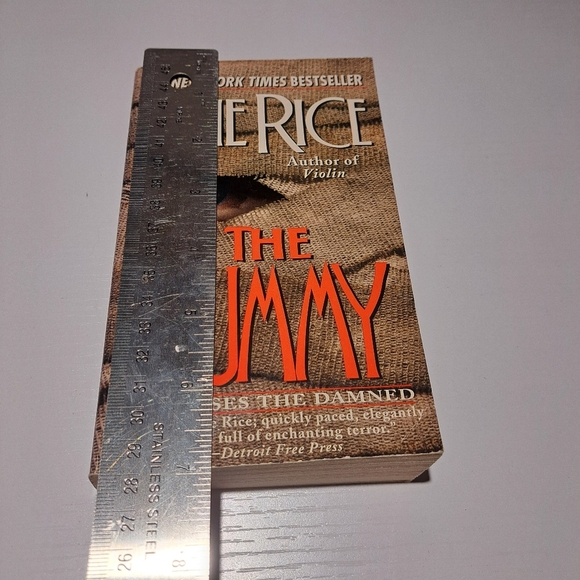 The Mummy by Anne Rice Paperback Book - Picture 7 of 7